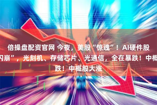 倍操盘配资官网 今夜，美股“惊魂”！AI硬件股集体“闪崩”，光刻机、存储芯片、光通信，全在暴跌！中概股大涨